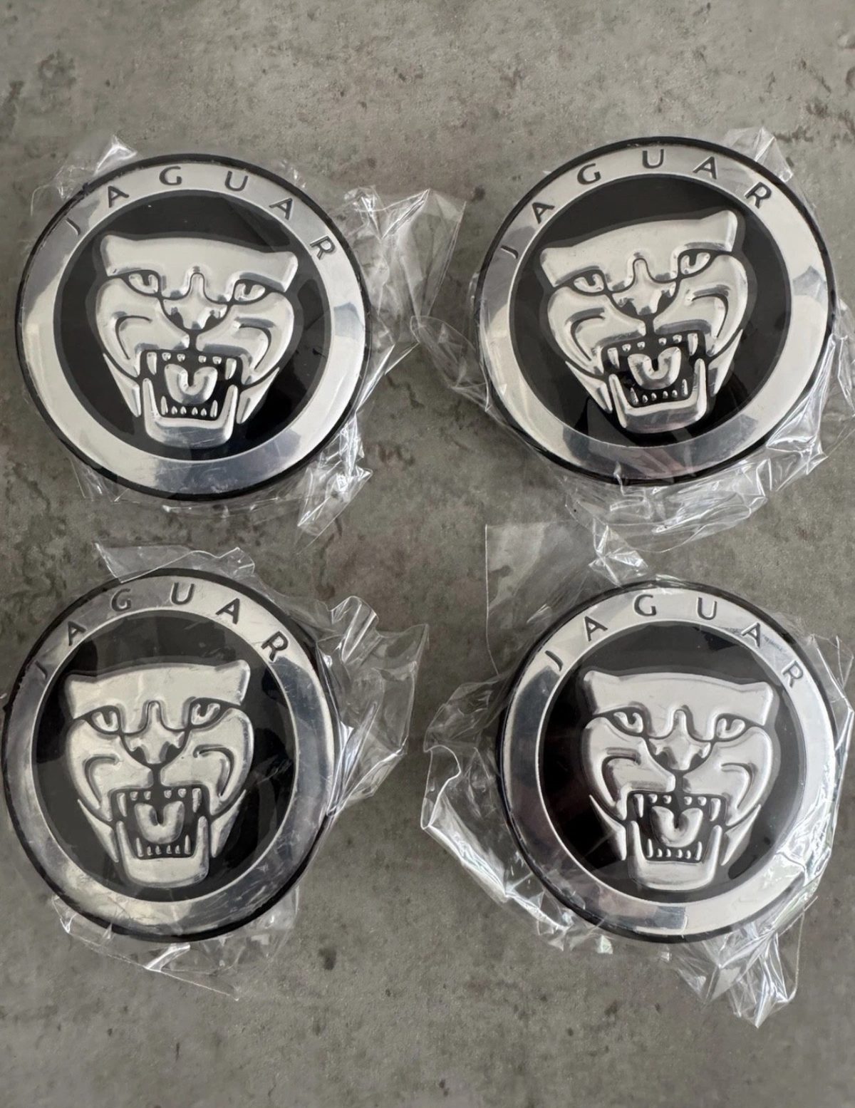 Jaguar OEM center caps